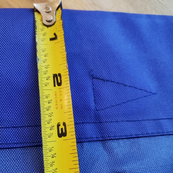 Vintage Disney Mickey Santa Mouse Yard Flag Holiday Christmas 40x28 In Applique - Picture 5 of 5